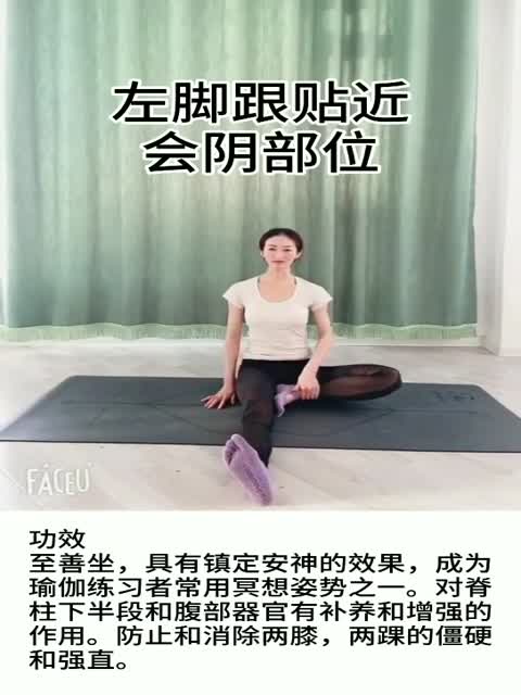 半岛体育瑜伽入门体式 - 简易坐(图7)